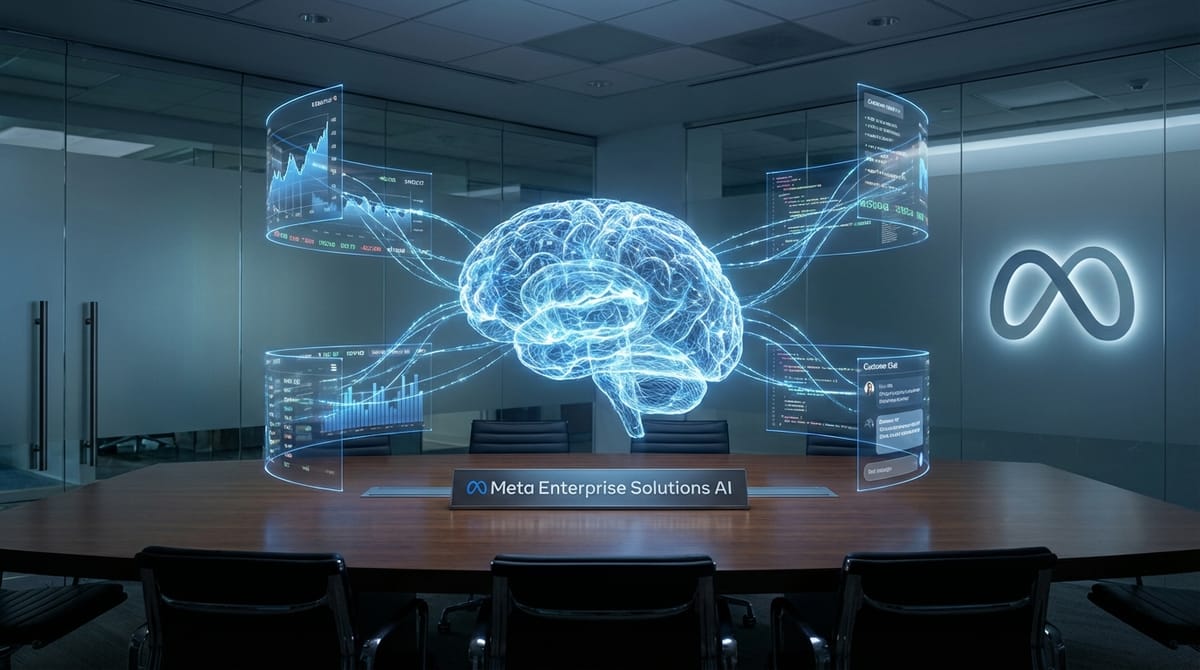 Beyond the Metaverse: How Meta is Competing in the Enterprise AI Space
