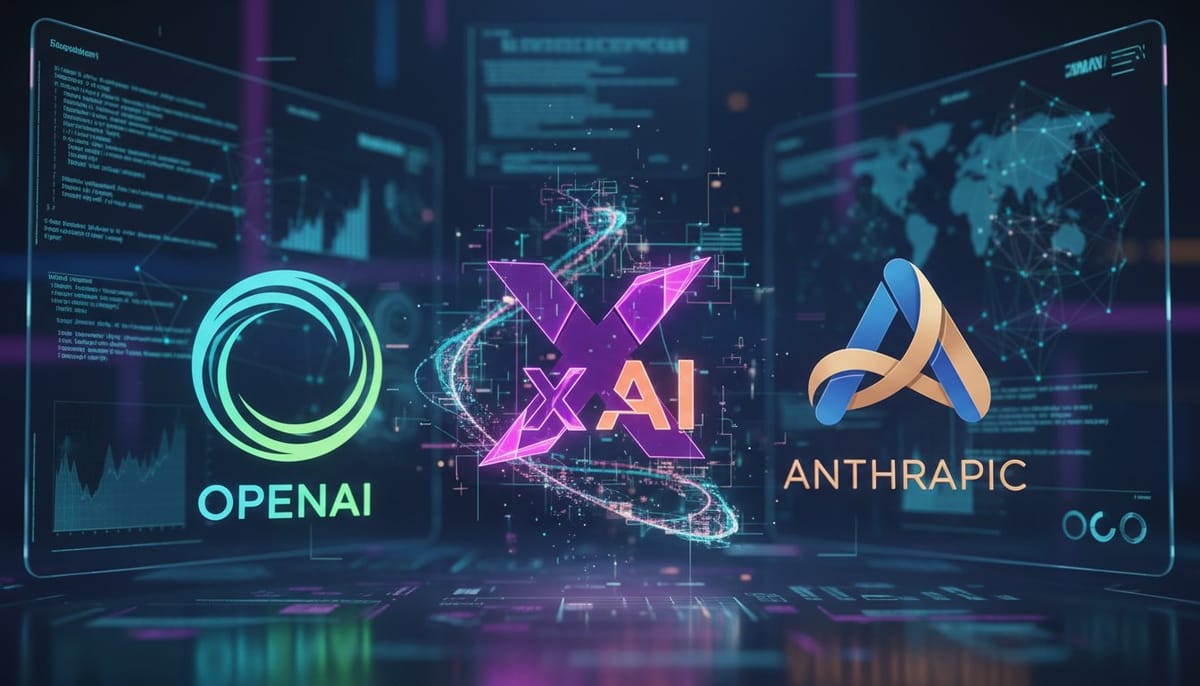 Leading AI Companies: OpenAI, xAI, and Anthropic Explained