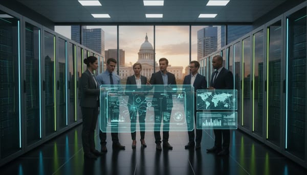 AI in Enterprise and Government: Adoption, Funding, and Impact